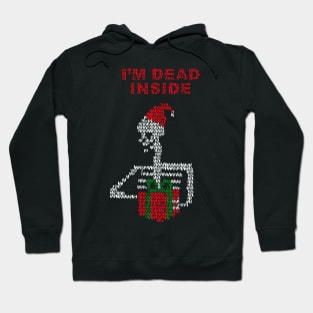 im dead inside ugly christmas sweater Hoodie